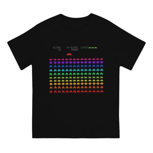 Space Invaders Rainbow T-Shirt