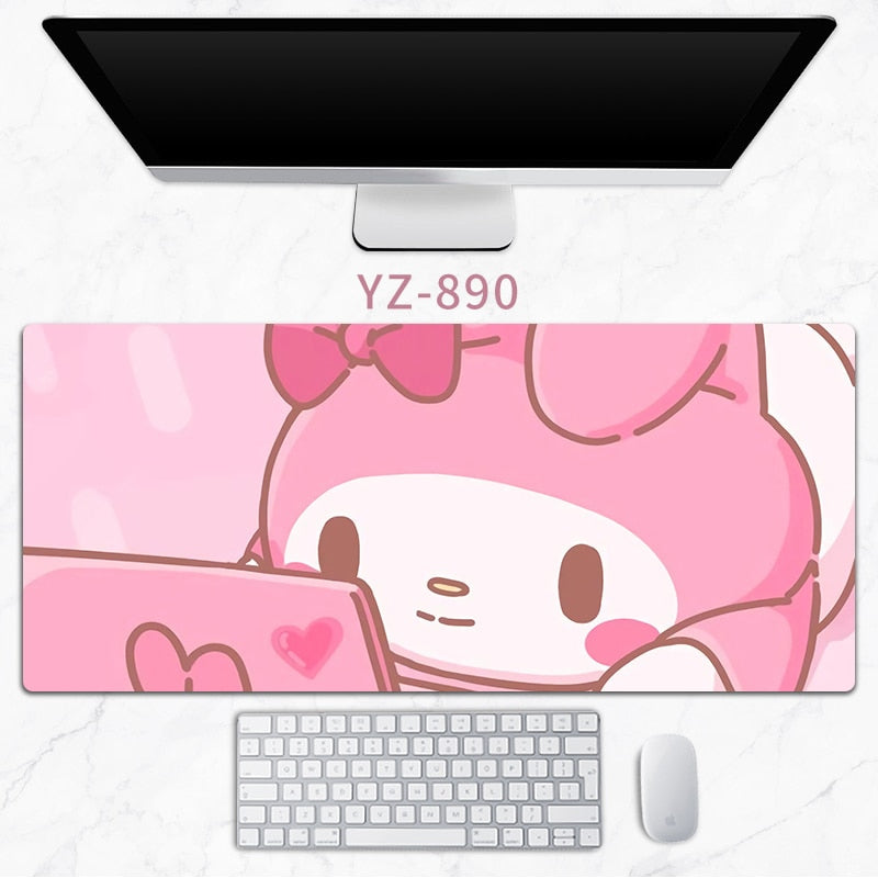 Anime Printing Desk Keyboard Mouse Mat