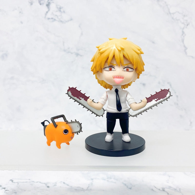 Chainsaw Man Anime Vinyl Mini Figure Collectibles Assorted Styles