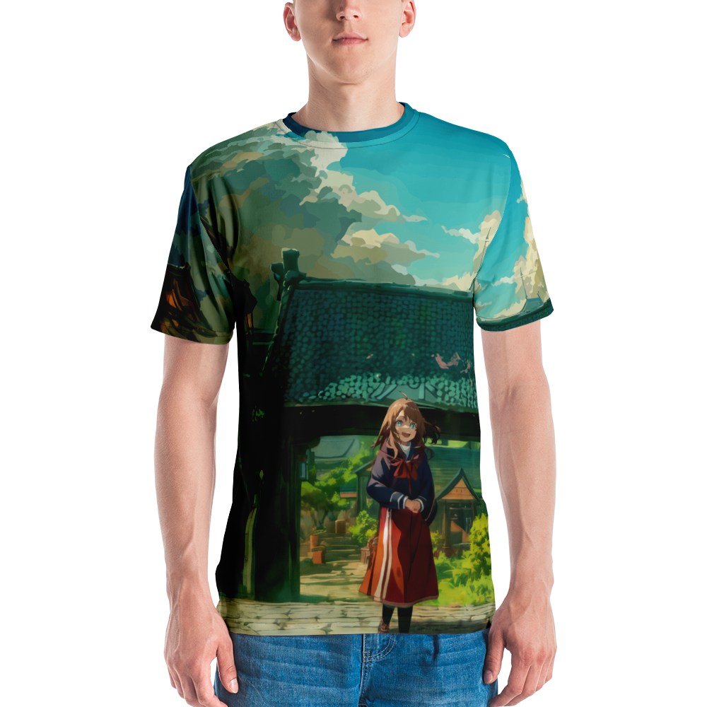 Anime Village All-Over Print t-shirt