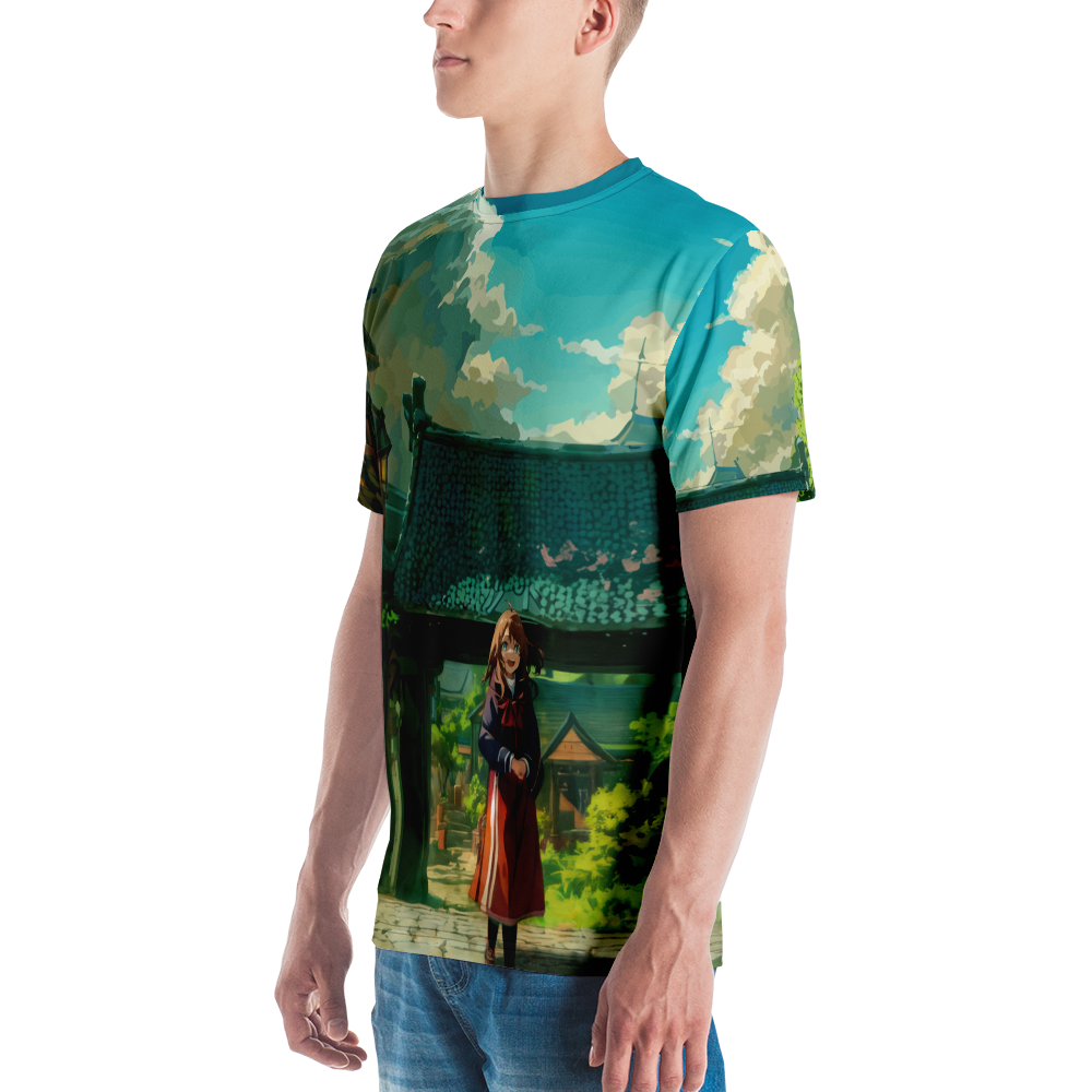 Anime Village All-Over Print t-shirt