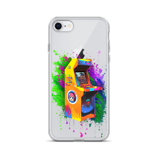 Retro Arcade Game - Clear Case for iPhone®